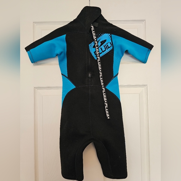 Fluid Shorty Wetsuit Junior sz 8 - Picture 2 of 9